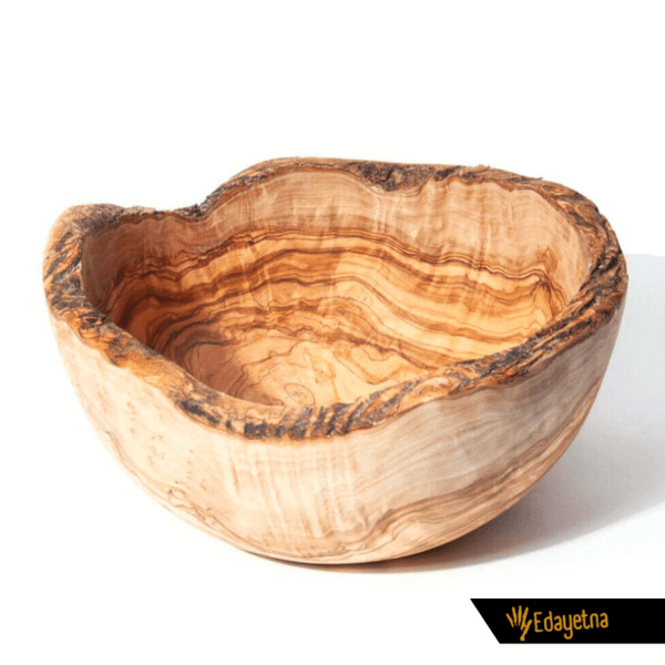 Tunisian olive wood bowl